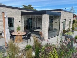 Skydeglas terrasse i Blokhus - billede 3