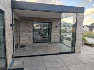 Skydeglas terrasse i Blokhus - billede 5