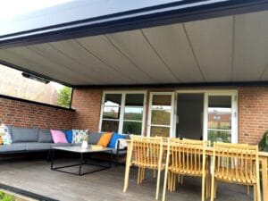 Bioklimatisk pergola og skydeglas i Virum - billede 5