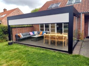 Bioklimatisk pergola og skydeglas i Virum - billede 6
