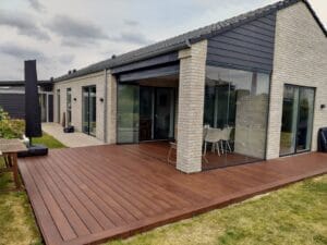 Skydeglas terrasse i Ballerup - billede 2