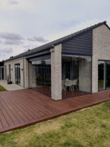 Skydeglas terrasse i Ballerup - billede 3