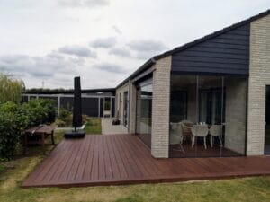 Skydeglas terrasse i Ballerup - billede 4