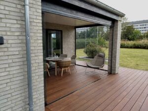 Skydeglas terrasse i Ballerup - billede 5