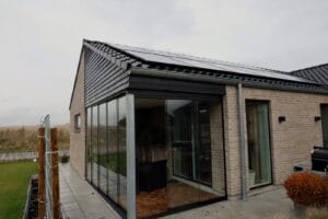 Skydeglas terrasse i Horsens - billede 5