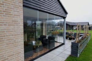 Skydeglas terrasse i Horsens - billede 6
