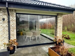 Skydeglas terrasse i Ringe - billede 4