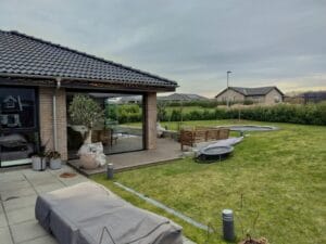 Skydeglas terrasse i Smørum - billede 2