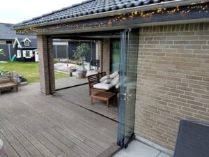 Skydeglas terrasse i Smørum - billede 4