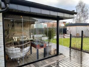 Skydeglas terrasse i Søborg - billede 5