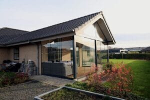 Skydeglas terrasse i Svenstrup - billede 2