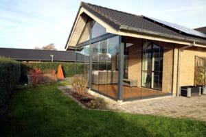 Skydeglas terrasse i Svenstrup - billede 3