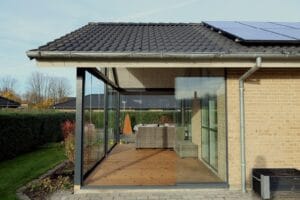 Skydeglas terrasse i Svenstrup - billede 4