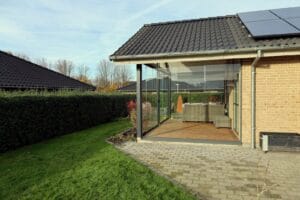 Skydeglas terrasse i Svenstrup - billede 5